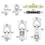 Picture Hanging Kit, 605 Piece Picture Frame Hanging Kit with 7 Models of Heavy Duty Picture Hangers and Screws for Home Decoration Creative Picture Hanging