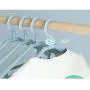 Yuqianjin Hangers Plastic, Space Saving Clothes Hangers, Plastic Seamless Hanger Home Hanging Clothes Rack (5 Pack) (Color : White) Yuqianjin Hangers Plastic, Space Saving Clothes Hangers, Plastic Seamless Hanger Home Hanging Clothes Rack (5 Pack) (Color : White)