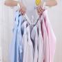 PENGKE White Magic Hangers Space Saving Clothes Hangers Organizer Smart Closet Space Saver with Sturdy Plastic for Heavy Clothes