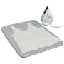 Houseables Ironing Blanket, Magnetic Mat Laundry Pad, 18.25''x32.5'', Gray, Quilted, Washer Dryer Heat Resistant Pad, Iron Board Alternative Cover