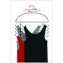 Good Cushion 2 Pc Set, New & Improved with Swivel Hook, Tank Top Closet Organizer Hangers - Black Steel, USA Patented Good Cushion 2 Pc Set, New & Improved with Swivel Hook, Tank Top Closet Organizer Hangers - Black Steel, USA Patented