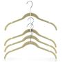 HANGERWORLD 60 White 5.7inch Plastic Space Saving Multi-Hang Coat Clothes Garment Hanger Connector Hooks