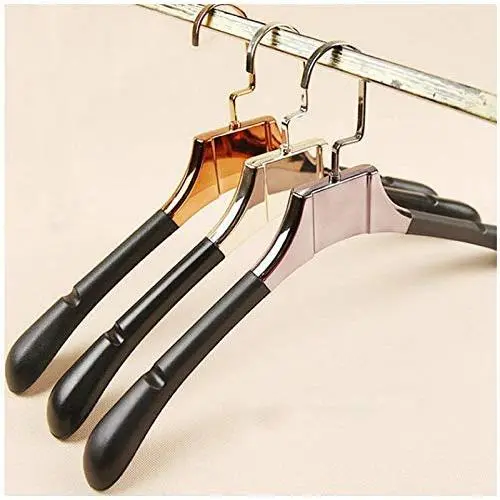 DNJKSA Hanger High Grade Leather Padded Plastic Hanger for Clothes,Mans Style,Square Top (10 Pieces/lot)(Random Color) DNJKSA Hanger High Grade Leather Padded Plastic Hanger for Clothes,Mans Style,Square Top (10 Pieces/lot)(Random Color)