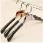 DNJKSA Hanger High Grade Leather Padded Plastic Hanger for Clothes,Mans Style,Square Top (10 Pieces/lot)(Random Color) DNJKSA Hanger High Grade Leather Padded Plastic Hanger for Clothes,Mans Style,Square Top (10 Pieces/lot)(Random Color)