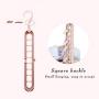 lRICE-home Multi-Function 9-Hole Sliding Clothes Hanger Sorting Drying Rack Hook Organizer - Random Color