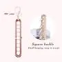 lRICE-home Multi-Function 9-Hole Sliding Clothes Hanger Sorting Drying Rack Hook Organizer - Random Color lRICE-home Multi-Function 9-Hole Sliding Clothes Hanger Sorting Drying Rack Hook Organizer - Random Color