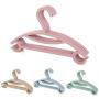 KYCPTNFJ 10 Pcs/Set Plastic Durable Hangers for Clothes Home Non-Slip Windproof Seamless Dry Wet Clothes Hangers