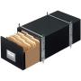 Bankers Boxes 00512 STAXONSTEEL Storage Boxes Drawer, Legal, Steel Frame, Black (Case of 6)