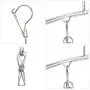 Hamek 3 Pack Stainless Steel Clothes Drying Rack 10 Clips Metal Clothespins, Portable Laundry Drying Rack Clothes Hanger Hamek 3 Pack Stainless Steel Clothes Drying Rack 10 Clips Metal Clothespins, Portable Laundry Drying Rack Clothes Hanger