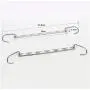 10PC Multi-Functional Stainless Iron Closet Hook Cloth Hanger Wardrobe Organizer Space Saver Hanger Decoration