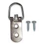 Heavy Duty D-Ring Picture Hangers - 100 Pack - 2 Hole with Screws - Picture Hang Solutions