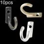 aXXcssqw9b Self Strong Adhesive Hook - 10Pcs Vintage Single Mini Holder Wall Door Cabinet Hanger Clothes Towel Organizer Gold
