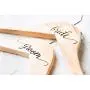 Personalized, Engraved Wedding Dress Hanger by Left Coast Original Personalized, Engraved Wedding Dress Hanger by Left Coast Original