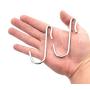eeZe Rack ST-JH-01 304 Stainless Steel Heavy Duty S Hooks S Shaped Hooks Hangers (20-pack, 304 Stainless) eeZe Rack ST-JH-01 304 Stainless Steel Heavy Duty S Hooks S Shaped Hooks Hangers (20-pack, 304 Stainless)