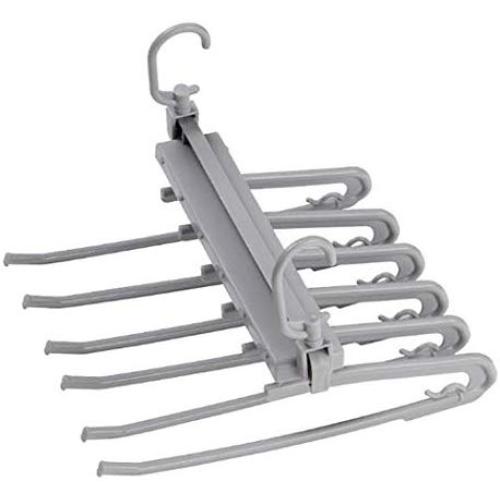 Boilly Pants Hangers Trousers Hangers Stainless Steel Clothes Hangers Closet Space Saving for Pants Jeans Scarf Hanging