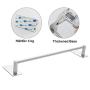 NearMoon Self Adhesive 16-Inch Bathroom Towel Bar- Brushed Nickel Stainless Steel Bath Wall Shelf Rack Hanging Towel Stick On Sticky Hanger Contemporary Style,NO Drilling NearMoon Self Adhesive 16-Inch Bathroom Towel Bar- Brushed Nickel Stainless Steel Bath Wall Shelf Rack Hanging Towel Stick On Sticky Hanger Contemporary Style,NO Drilling