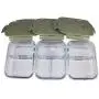 3 & 2 Compartments Glass Meal Prep Containers (3-Pack) | Airtight Glass Food Storage Containers with Lids | BPA-FREE Leakproof Bento Boxes Glass Lunch Boxes Compartments | Freezer, Oven, Microwave Safe 3 & 2 Compartments Glass Meal Prep Containers (3-Pack) | Airtight Glass Food Storage Containers with Lids | BPA-FREE Leakproof Bento Boxes Glass Lunch Boxes Compartments | Freezer, Oven, Microwave Safe