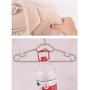 SAASNY Coat Hangers Plastic Hangers,Premium Cascading Plastic Hangers (Pack of 25) Heavyduty - Non Slip Hangers with Cascading Hooks Grey,Space Saving Clothes Hangers,Dress,Jacket,Clothes Hangers