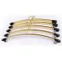 DNJKSA Silver Golden Aluminum Alloy Hanger for Clothes,Metal Hanger with Strong Bearing Capability (5 Pieces/Lot)(Random Color) DNJKSA Silver Golden Aluminum Alloy Hanger for Clothes,Metal Hanger with Strong Bearing Capability (5 Pieces/Lot)(Random Color)