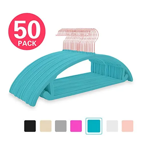 Premium Velvet Hangers (Pack of 50) Heavyduty- Non Slip No Shoulder Bump Suit Hangers - Copper/Rose Gold Hooks,Space Saving Clothes Hangers,Rounded Hangers for Coat,Sweater,Jackets,Pants,Shirt(Teal) Premium Velvet Hangers (Pack of 50) Heavyduty- Non Slip No Shoulder Bump Suit Hangers - Copper/Rose Gold Hooks,Space Saving Clothes Hangers,Rounded Hangers for Coat,Sweater,Jackets,Pants,Shirt(Teal)