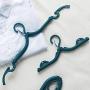 Kudden Cloth Hanger Folding Plastic Clothes Hanger Pegs Laundry Hook Closet 3Pcs /Set Travel Space Saving