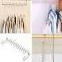 TOPBATHY 2pcs Clothes Hangers Closet Organizer 12 Holes Magic Space Saving Hangers Coats Jeans Shirts Hook for Closet Wardrobe
