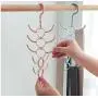 10pcs Random Color Rotatable 10-Claw Clothes Hanger Windproof Clothes Hanger Handbag Bag Holder Space Saving Clothes Hanger 10pcs Random Color Rotatable 10-Claw Clothes Hanger Windproof Clothes Hanger Handbag Bag Holder Space Saving Clothes Hanger