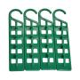 Home-X Set of 4 Space Saving Hanger Holders, Creates Extra Storage Space