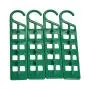 Home-X Set of 4 Space Saving Hanger Holders, Creates Extra Storage Space