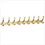 MDMMBB Jacket Hook Punch-Free Clothes Hook Black Clothes Hook Hangers Living Room Clothes Hanging Hooks Wall Wall Hanging Coat Hook Bathroom (Size : 85CM)