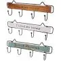 Wall Mounted Clothes Hanger 4 Hooks Hat Key Holder Laundry Coat Rack Hanging Storage Shelf for Home 5pcs Random Color Wall Mounted Clothes Hanger 4 Hooks Hat Key Holder Laundry Coat Rack Hanging Storage Shelf for Home 5pcs Random Color