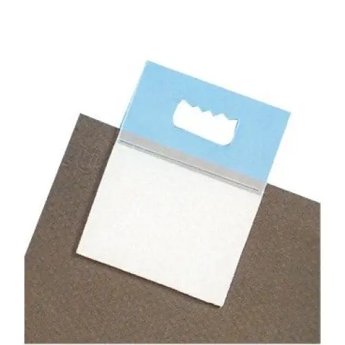School Smart 1443297 Multi-Purpose Sawtooth Picture Hanger, 1-7/8 X 2-1/2 in, 2 - 3 lb, Polypropylene, Pack of 100