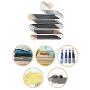 VIOLETY Pants Hanger Multi-Layer S-Style Non-Slip Stainless Steel Rack Space Saver for Jeans Clothes (1pack) VIOLETY Pants Hanger Multi-Layer S-Style Non-Slip Stainless Steel Rack Space Saver for Jeans Clothes (1pack)