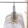 JHHSYU Space Saving Hangers (Pack of 10) Durable Plastic Magic Hangers Organizer, Wrinkle-Free Clothes, 3 Times More Space Saving in Closet - Grey JHHSYU Space Saving Hangers (Pack of 10) Durable Plastic Magic Hangers Organizer, Wrinkle-Free Clothes, 3 Times More Space Saving in Closet - Grey