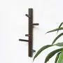 Simple Clothes Hat Hanger Creative Vertical Solid Wood Hanger Oak Wall Clothes Wall Clothes Hanger,02