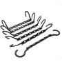 10pc 5 Holes Magic Hanger for Clothes Hangers Space Saving lockers Clothes Organizer Storage Multi Magic Closet Wonder Clothing Hook Decoration