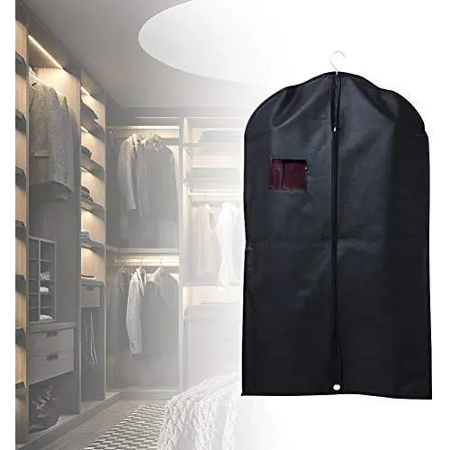S WIDEN ELECTRIC Hanging Garment Bag, Dust Cover for Clothes Rack, Dustproof Hanger Coat Clothing Garment Suit Cover Storage Bags Clothing Storage Bags Clothes Covers