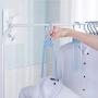 DreamJ 5PCS Folding Clothes Hangers, Travel Hangers Portable Collapsible Clothes Hangers Non-Slip Collapsible Hanger for Travelling