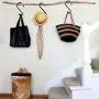 DINGEE 12 Pack 6 inch Large Heavy Duty S Hooks for Hanging, Non Slip Rubber Coated S Hooks,Steel Metal Black Vinyl Coated S Hooks for Hanging Plants,Closet Rod,Jeans,Jewelry Kitchen Pot Pan