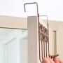 Youdepot Over The Door 5 Hanger Rack - Decorative Metal Hanger Holder for Home Office Use Youdepot Over The Door 5 Hanger Rack - Decorative Metal Hanger Holder for Home Office Use