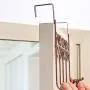 Youdepot Over The Door 5 Hanger Rack - Decorative Metal Hanger Holder for Home Office Use