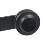 SMARTSTANDARD Hangers Sliding Barn Door Hardware Rollers 2Pcs (Black) (I Shape)
