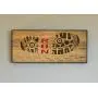 Race Medal Holder/Running Medal Hanger - RUN. Wood Wall Mounted Medal Organizer. CUSTOMIZATION Available