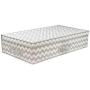 Home Basics Chevron Collection Under The Bed Storage and Organization, Bags, Bins, Boxes, with Handle for Comforter, Clothes, Blanket, Shoes, Sweaters, Grey