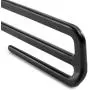 HANGERWORLD 30 Black 14inch Strong Plastic Coat Clothes Garment Pants Jeans Bar Hanger with Metal Hook HANGERWORLD 30 Black 14inch Strong Plastic Coat Clothes Garment Pants Jeans Bar Hanger with Metal Hook