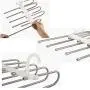 HJYPYJ Magic Hanger,Multifunction Adjustable Magical Hangers,Stainless Steel + Pp + PVC Multi-Layer Storage Trouser Hangers,Space-Saving Organizer Hangers,2Pcs 4Pcs Durable/Gray / 4 pcs HJYPYJ Magic Hanger,Multifunction Adjustable Magical Hangers,Stainless Steel + Pp + PVC Multi-Layer Storage Trouser Hangers,Space-Saving Organizer Hangers,2Pcs 4Pcs Durable/Gray / 4 pcs