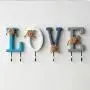 Cxjff Wall Mounted Coat Rack Clothes Hat Hanger Holder Hooks Wood, 2 Colors, 2 Styles Available (Color : A, Size : 1 Piece)