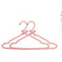 5pcs Random Color 40cm High-Grade Pearl Clothing Hangers, Women Plastic Hanger Clothes Rack Wedding Dress Hangers