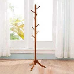 QQAA Coat Rack Floor-Standing Solid Wood Modern Minimalist Bedroom Living Room Hall Hanger Simple Clothes Hanger (Color : D)