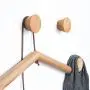 Wall Mounted Decorative Wooden Coat Hook Hat Rack Headphone Scarves Clothes Hanger Organizer Beech,Round,2.36inch,Pack of 3 Wall Mounted Decorative Wooden Coat Hook Hat Rack Headphone Scarves Clothes Hanger Organizer Beech,Round,2.36inch,Pack of 3